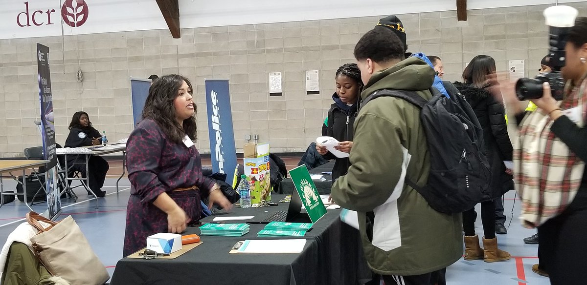 Shout out to the amazing people at <a href="/_TheBASE/">The BASE</a>, <a href="/MassGovernor/">Governor Maura Healey</a>, and <a href="/MassLtGov/">Lt. Governor Kim Driscoll</a> for hosting such a wonderful college and career fair yesterday. Met so many talented and great young people and we cant wait to see them succeed!