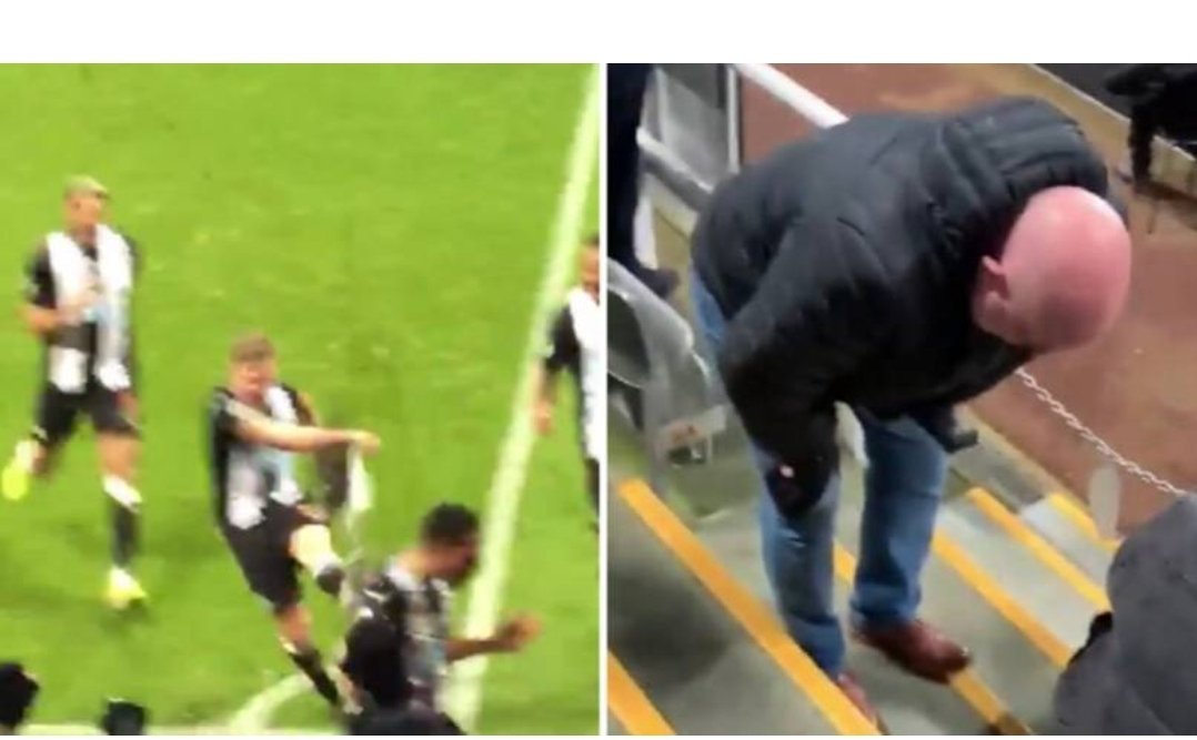 Al1892's tweet image. Matt Ritchie can stop kicking flags when nufc score like ......
because if we can score last minute winners every game al  stand there take a 
thunderbastard to the grapes every week ...😰