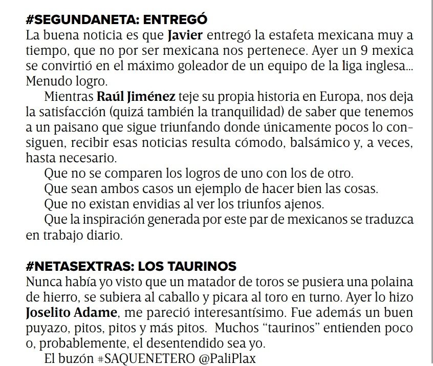 paliplax's tweet photo. Hoy en @adrenalina de @Excelsior escribo #SAQUEDENETA

Pasen a darse las netas chaviza y rolen un RT si lo creen prudente.

#PrimeraNETA: Triunfó! 😜💊...
#SegundaNETA: Entregó 🇲🇽😍...
#NETASextras: "Los taurinos" ❌🐂... https://t.co/vCQmDUxz6r