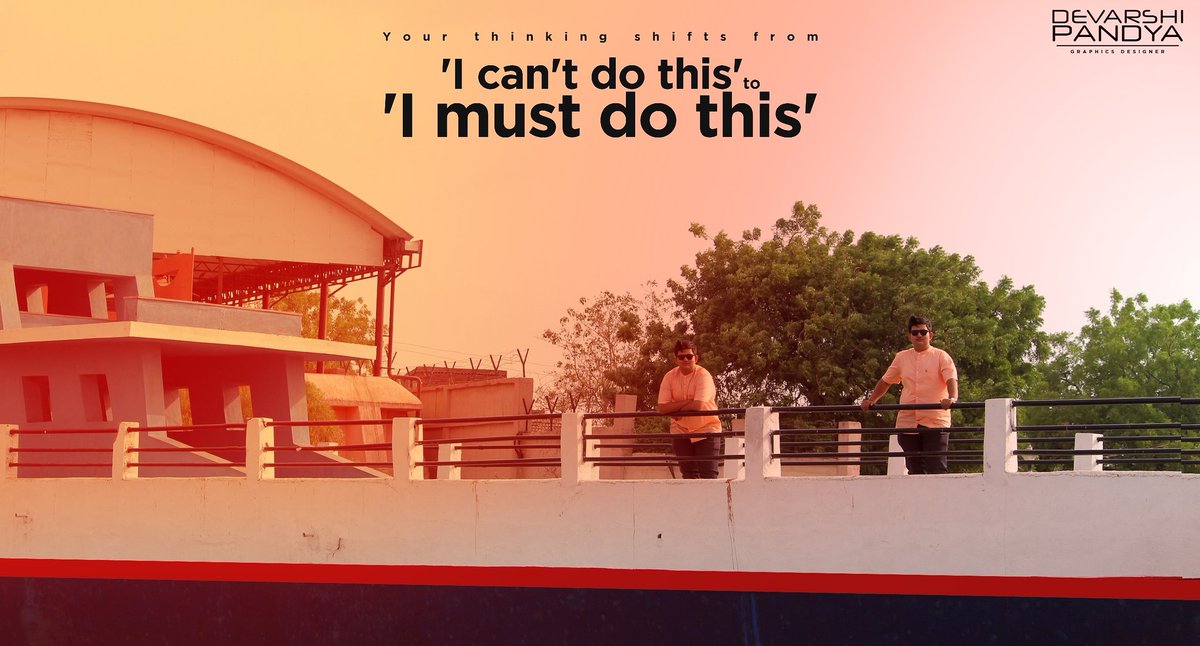 Devarshipandya5's tweet photo. PC Clicked by @_meet_sheth_ edited by @devarshi_135
#photodesign #photoediting #photoshop #photoshop2020 #cinematic #poster #movieposters #banner #promotionbanner #doublerole #mindset #paidediting #icandothis #imustdothis #motivation #quotes #dailyquotes https://t.co/qcM49REHkO
