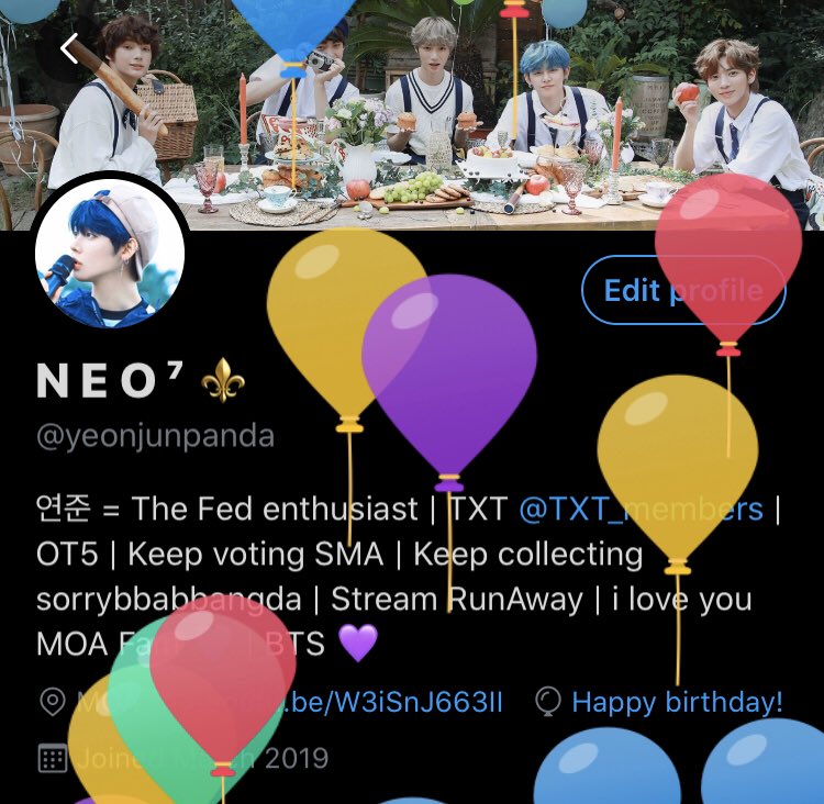 THE FED POSTED A SELCA ON MY BIRTHDAY?! 

Best gift ever! 😭💙😭
#TOMORROW_X_TOGETHER 
#투모로우바이투게더 <a href="/TXT_members/">TOMORROW X TOGETHER</a>