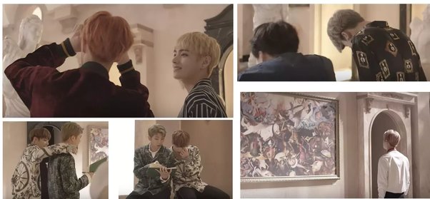 Lastly a bonus!The order in which the members stand is similar to the pairings we've seen during the Wings era!YG+JMNJ+JKHS+THThese pairings are so so important for the BU! I can't even stress their importance enough!