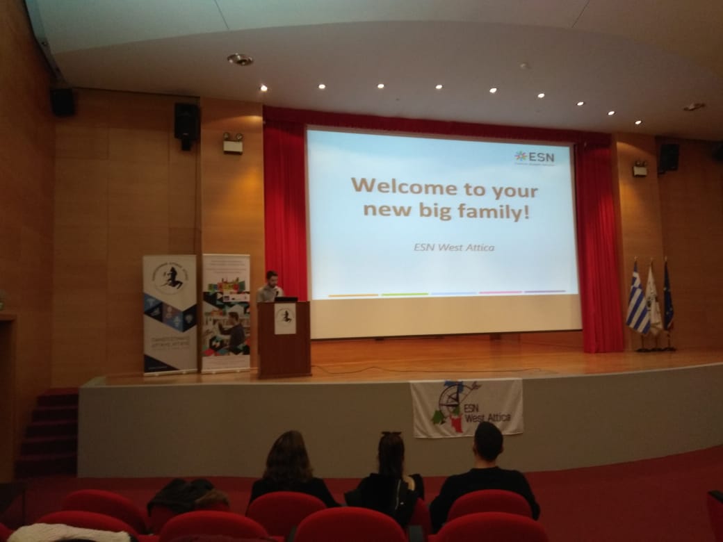 Last Wednesday 16th of January we held a presentation about Erasmus Student Network at University of West Attica, during the "Info day about Mobility". #THISisESN #mobility #Erasmus #ErasmusPlus