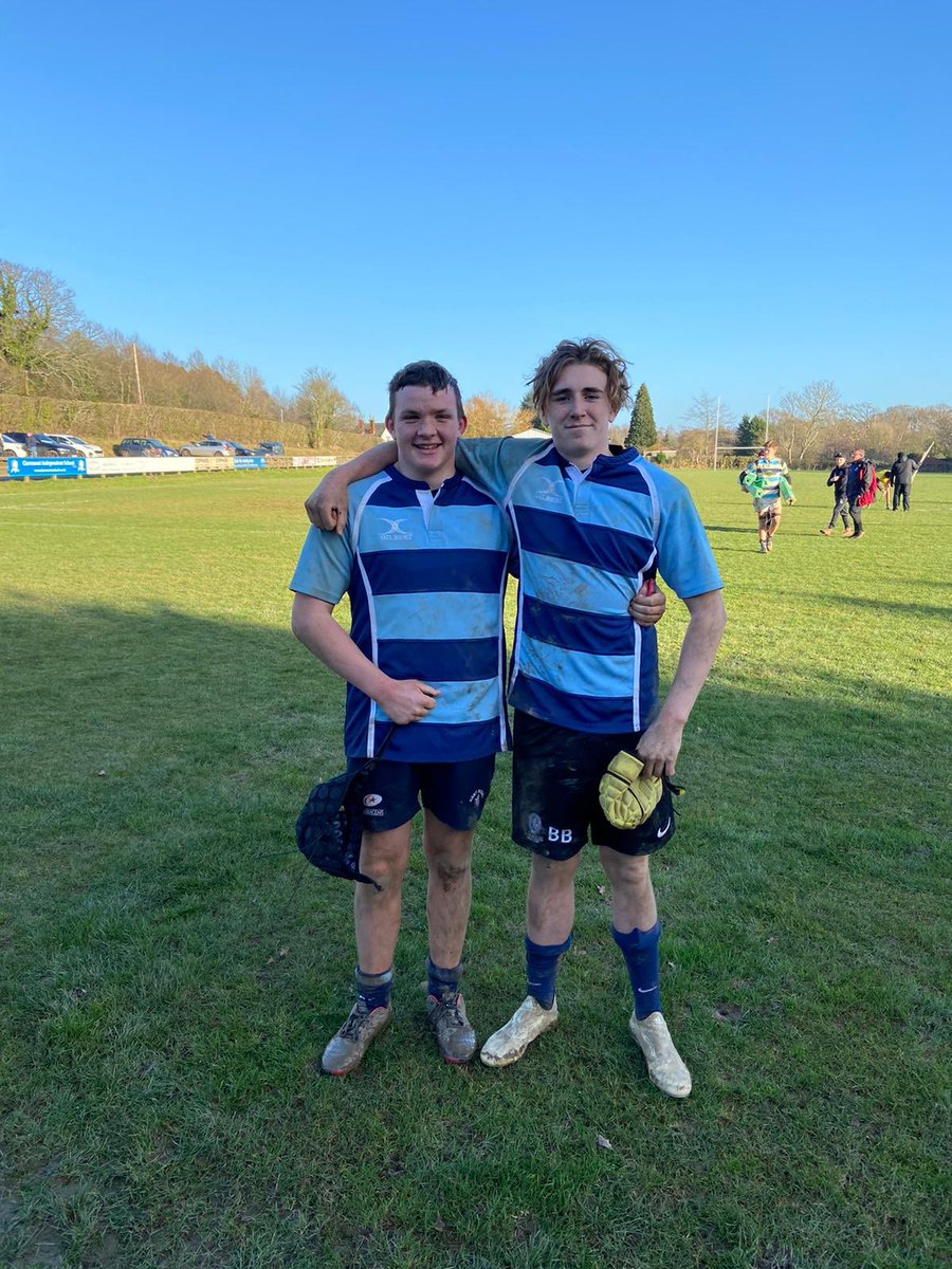 Rugby 

Well done to our Year 11 students Finn &amp; Billy - who represented <a href="/KentRugby/">Kent Rugby</a> against Sussex RFC in Heathfield today! 👏🏻👏🏻

💛💙