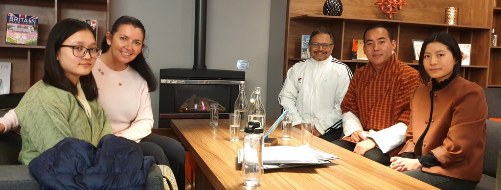 dcfrombc's tweet photo. Starting @TheEWF in #London on a great note with a pre-conference meeting between #JaiBirRai #educationMinister of @bhutan and students from #Bhutan in @UUKIntl , supported by @inBritish
#EducationIsGREAT
@wickhambarbara @JanakaP
@UKinIndia @PMBhutan https://t.co/rRyAKlPSqP