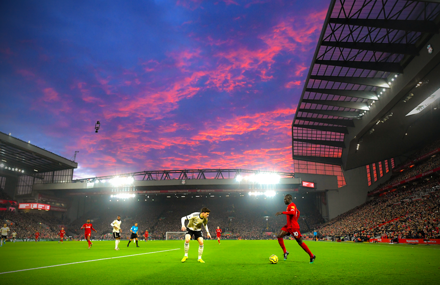Anfield cleans up nicely 💯
