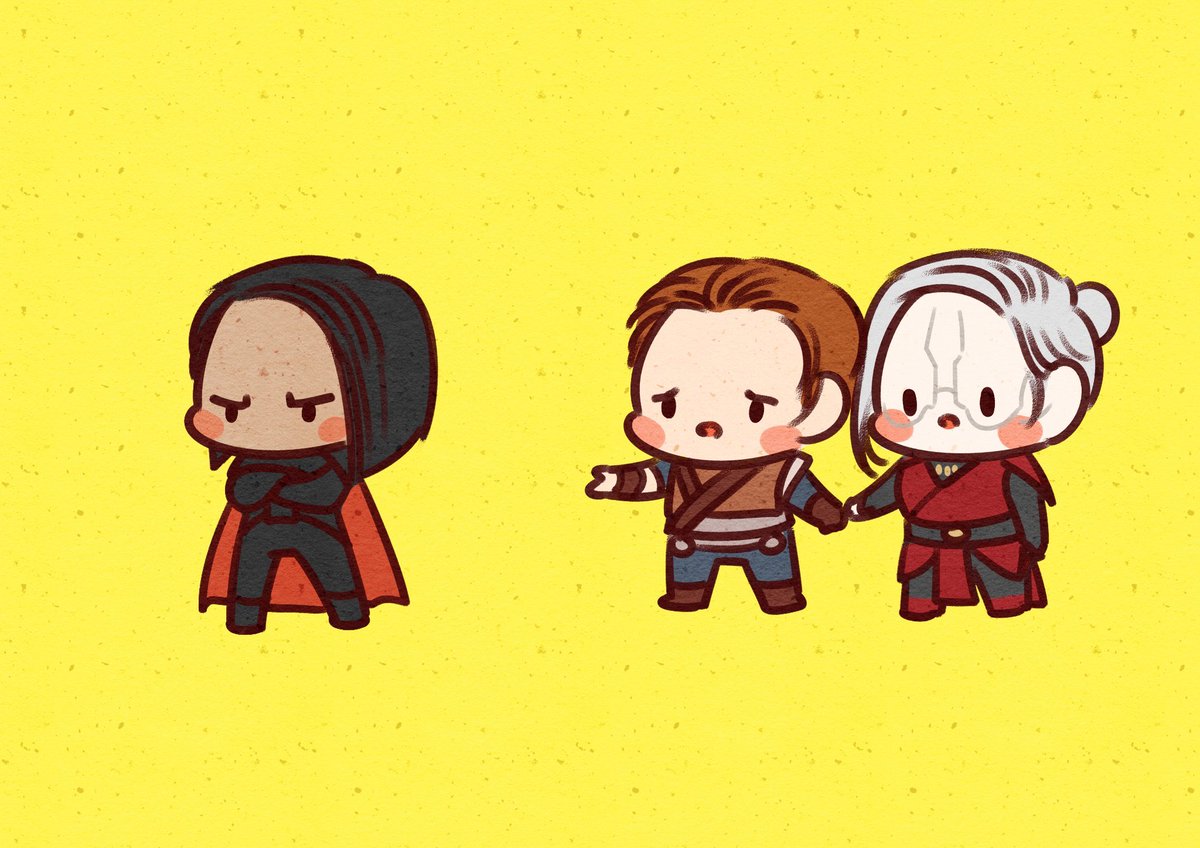 jhobiheart's tweet photo. I commissioned these #JediFallenOrder chibis from @_afterblossom_ 😍Aren’t they just the cutest? 🥰 https://t.co/bOTOXFHlqK