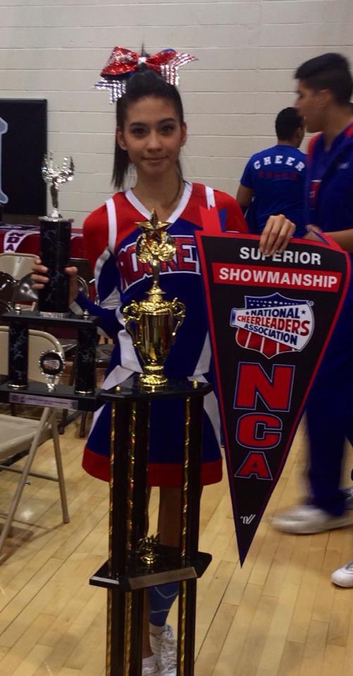 Sophienfinity's tweet photo. Can’t believe that six years ago today we won our very first competition 😭🎀 #rocketcheer https://t.co/UxGy1M7EqG
