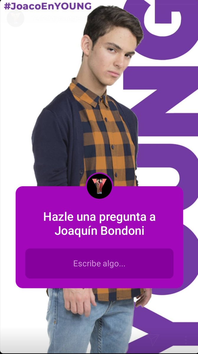 tnradio_'s tweet photo. @revistayoungEs ya ha abierto su #fanquizz para @JoaquinBondoni en su cuenta de #Instagram ¿Ya habéis hecho vuestra pregunta? Si no es así, corred al insta de la revista: @/revistayounges #JoacoenYOUNG https://t.co/VjVcvyGj8H