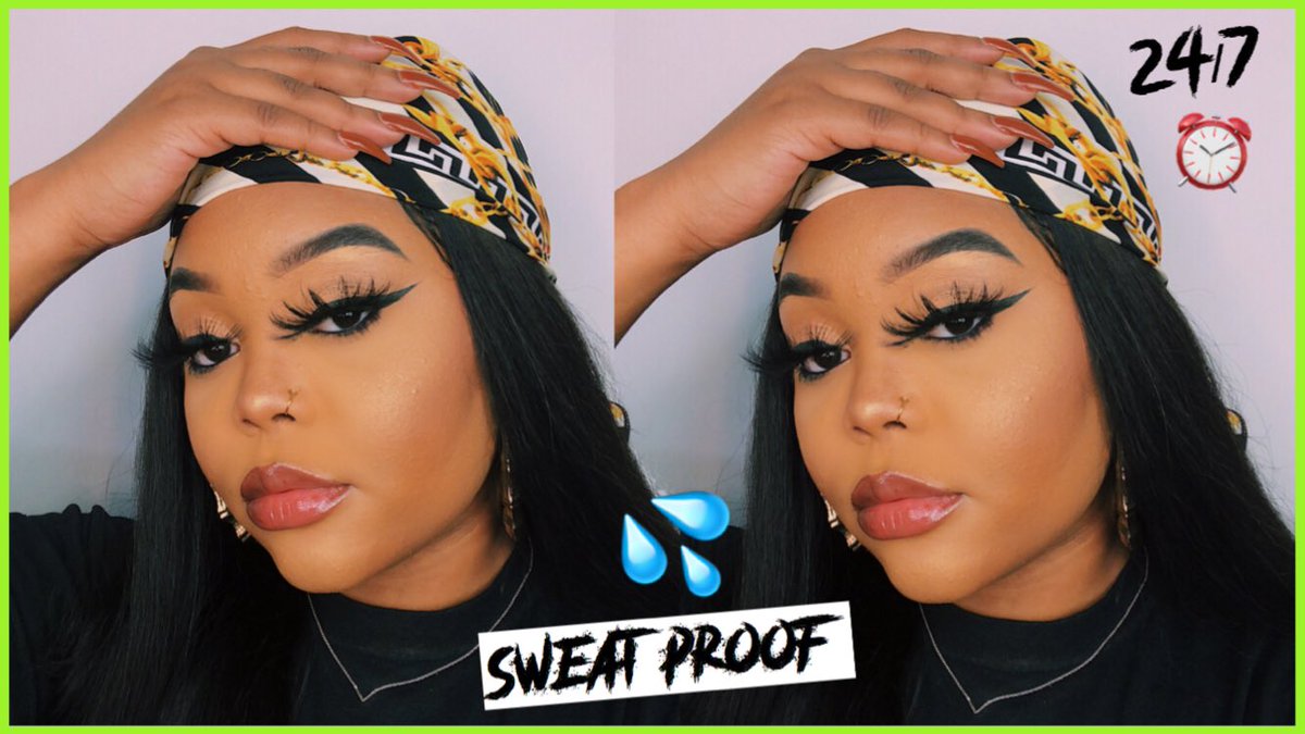Asia_Loren's tweet photo. If you want your makeup to be:
Sweatproof🥵
Oil-Proof❌ 
&amp;Longlasting⏰ 
Make sure you tune in to my latest video🤪 Link in Bio🥰 https://t.co/dTgWkSg88T