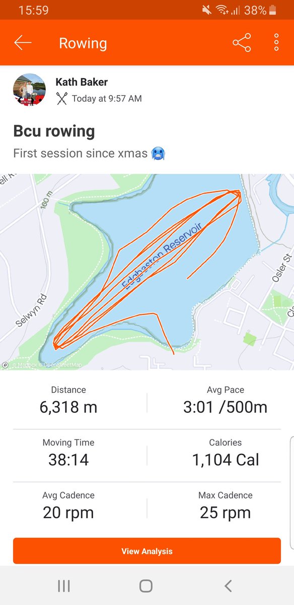kathbaker22's tweet photo. Great getting back on the water today, was lovely in the sun bit chilly in the shade π₯Άπ£ββοΈ @BcuRowing @Armyrowingclub #chilly #studentnurse #bcurowing #workout https://t.co/wiBywqd802