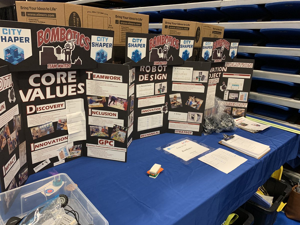 KathyWight1's tweet photo. @BilltownBombers FLL Robotics Team, BomBotics #41720, is competing in the FLL State Championship today @ElginCommunityCollege! Congratulations and Good Luck!! #WeAreBilltown https://t.co/gDJyUxHg9c