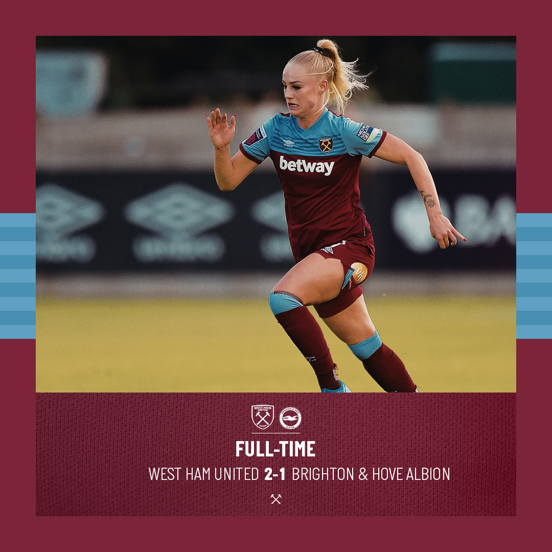 WestHamWomen's tweet photo. What. A. Comeback 😍

#WHUBHA https://t.co/yvzmjjD13W