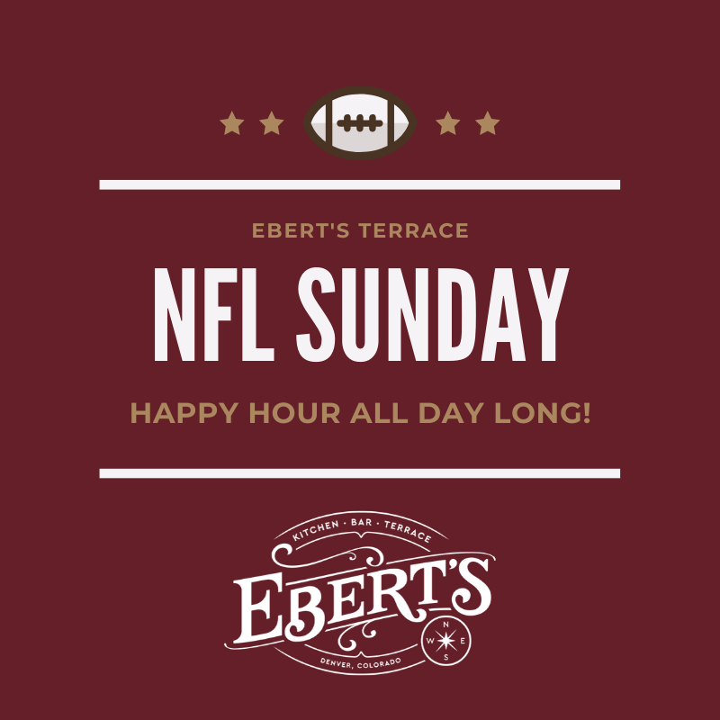 EbertsTerrace's tweet photo. HAPPY HOUR ALL DAY  🏈🍺🙌 Come on by... https://t.co/RDAsFtblAv