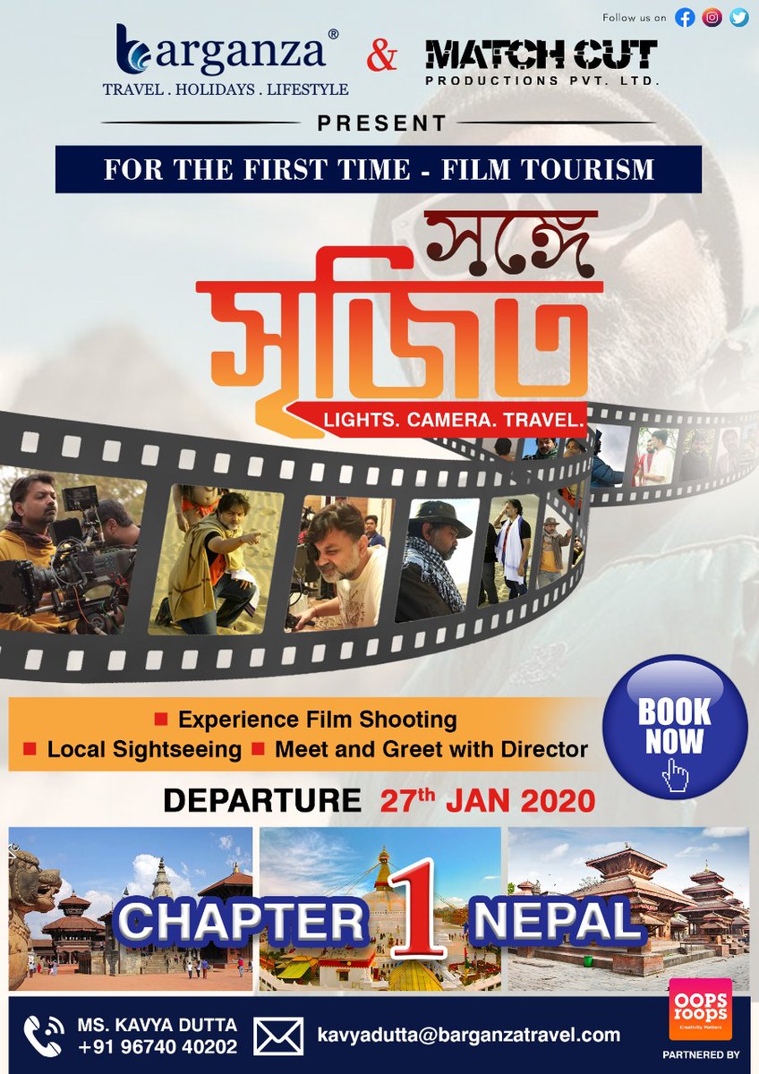 srijitspeaketh's tweet photo. It is always a pleasure to collaborate with enterprising childhood friends who want to conquer new frontiers! All the best @avijitdutta81 and Kavya Dutta! @BarganzaTravels https://t.co/LtUb4CjZSe