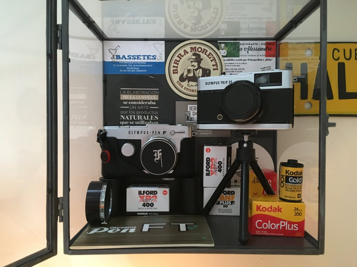 andy_green123's tweet photo. Trusty #OlympusPenFT and #Trip35 all CLA done and ready for next adventure #filmisnotdead #buyfilmnotmegapixels #filmisalive #staybrokeshootfilm https://t.co/KFQ19g8bMx