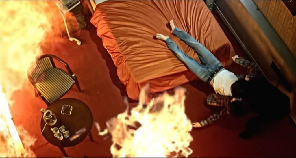 Oops! Forgot to mention. But quite obvious!Yoongi and Fire!