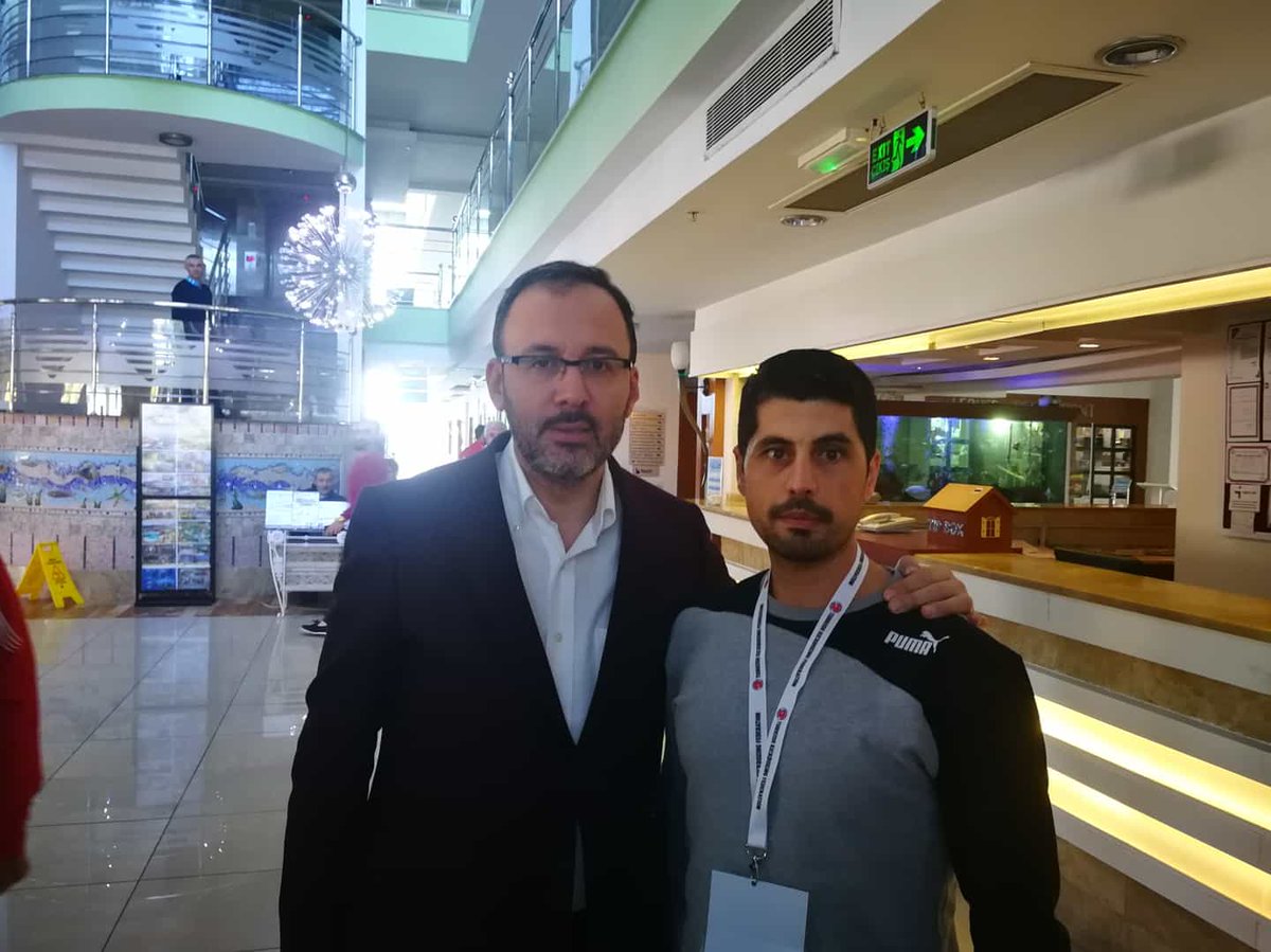 Spor bakanımız Dr.muharrem kasapoğlu ile...