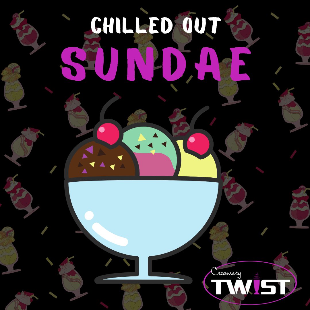 Have a chilled out sunday with a Creamery Twist sundae.

#dessert #food #foodie #instafood #foodporn #yummy #yum #delicious #sweet #instagood #sweettooth #sweets #desserts #dessertporn #feedfeed #tasty #eeeeeats #icecream #creamerytwist #romford #essex