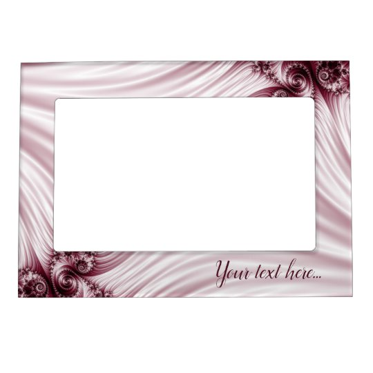 Veron2V's tweet photo. Magnetic FRAME. Pretty pink fractal. Silk imitation. Blurred area in the centre, where you can add your monogram. https://t.co/eIUmwV7RfH #giftideas #zazzle #veronika2v #light #pink #burgundy #bordeaux #red #fractal #silk #text #magneticframes #photoframes #frames @zazzle https://t.co/UxnluX1vqU