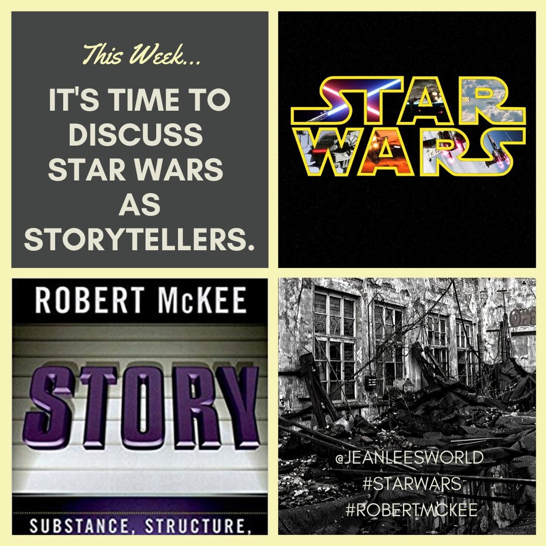 jeanleesworld's tweet photo. #lessonslearned in #writing #fiction from #RobertMcKee and #StarWars: there are consequences to shoddy #worldbuilding. Part 3: Digging #plotholes with false #mystery. 
#plotting #serieswriting #baitandswitch #writerproblems #writetip
https://t.co/Frfi0it37p via @jeanleesworld https://t.co/VgzW3Gbt9E