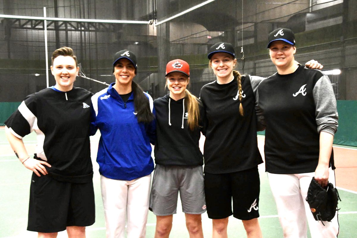 <a href="/GirlsBaseballAB/">Alberta Girls Baseball</a> #baseballforgirls clinic today in YEG featuring stellar baseball personnel. <a href="/Tsliwk/">Tara Sliwkanich</a> <a href="/BaseballAlberta/">Baseball Alberta</a> <a href="/AABCBaseball/">AABC</a>