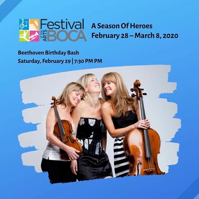 TasteFlorida's tweet photo. Tickets On Sale for Festival Of The Arts Boca Happening February 28th - March 8th, 2020! ⁠
Join Us for World Class #Entertainment in Boca Raton!!⁠
Details: https://t.co/gvHXa8FhUr⁠
.⁠
.⁠
.⁠
@festivalboca @miznerparkamp @citybocaraton @eroicatrio … https://t.co/YAM8dmO6Rm https://t.co/DPSXTC7W0M