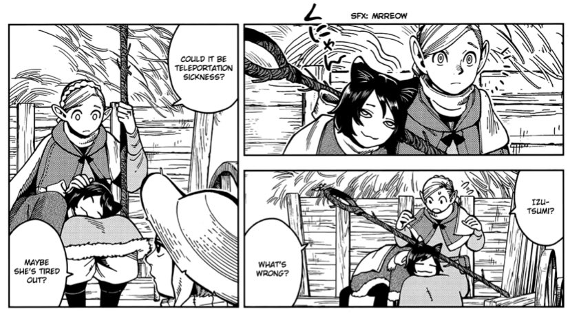 izutsumi and marcille from dungeon meshi! they're really cute! 