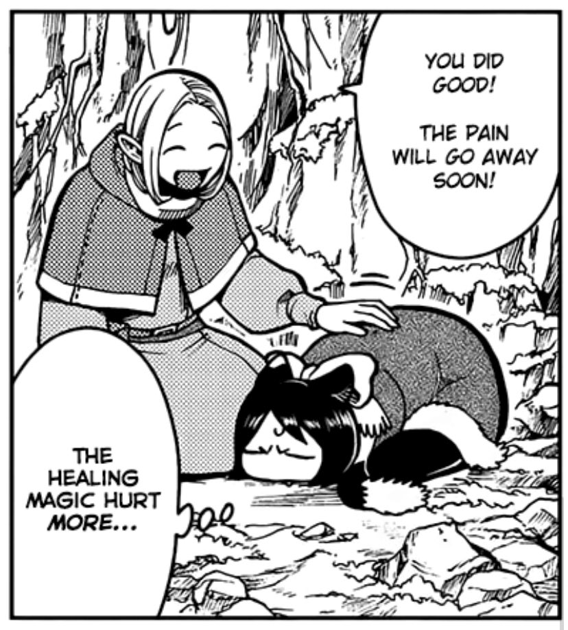 izutsumi and marcille from dungeon meshi! they're really cute! 