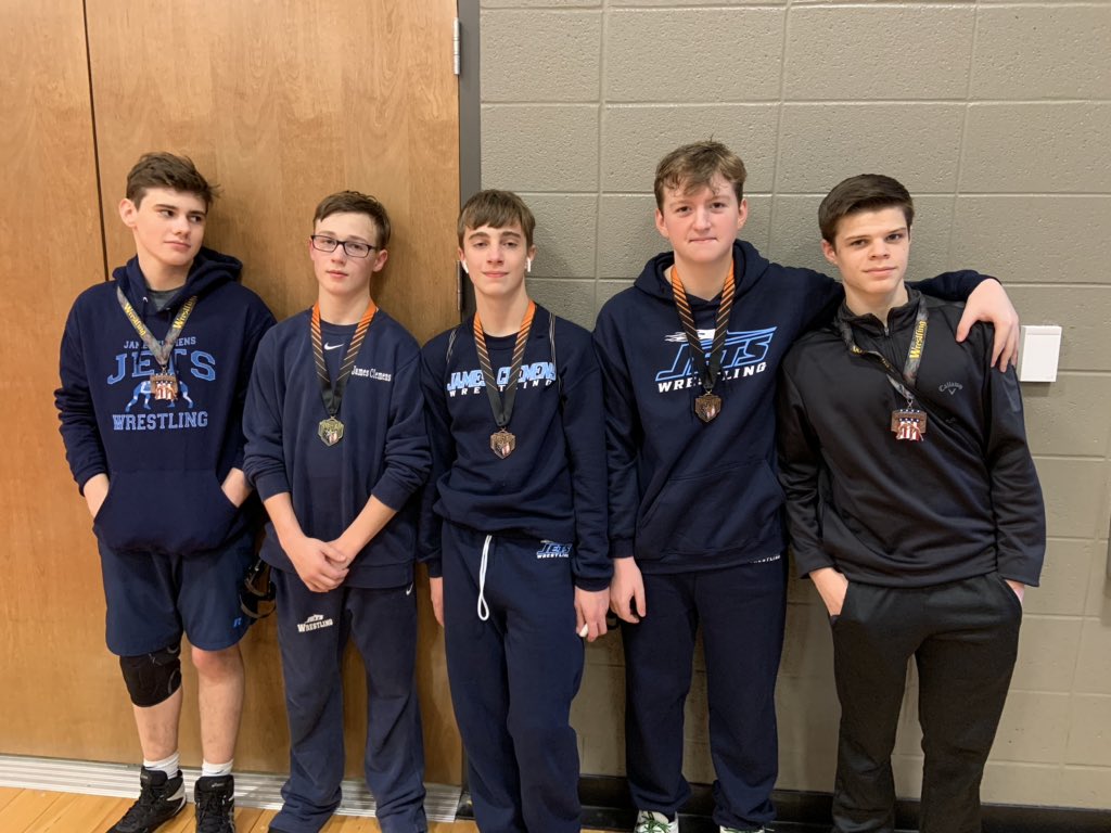 Varsity went 4-1 yesterday in the Tiger Duals at Grissom High School. Beat Scottsboro for 1st time in school history, and our JV and Freshman were able to bring home some hardware as well!! #BuiltonCountyline #GreattobeaJet #brightfuture