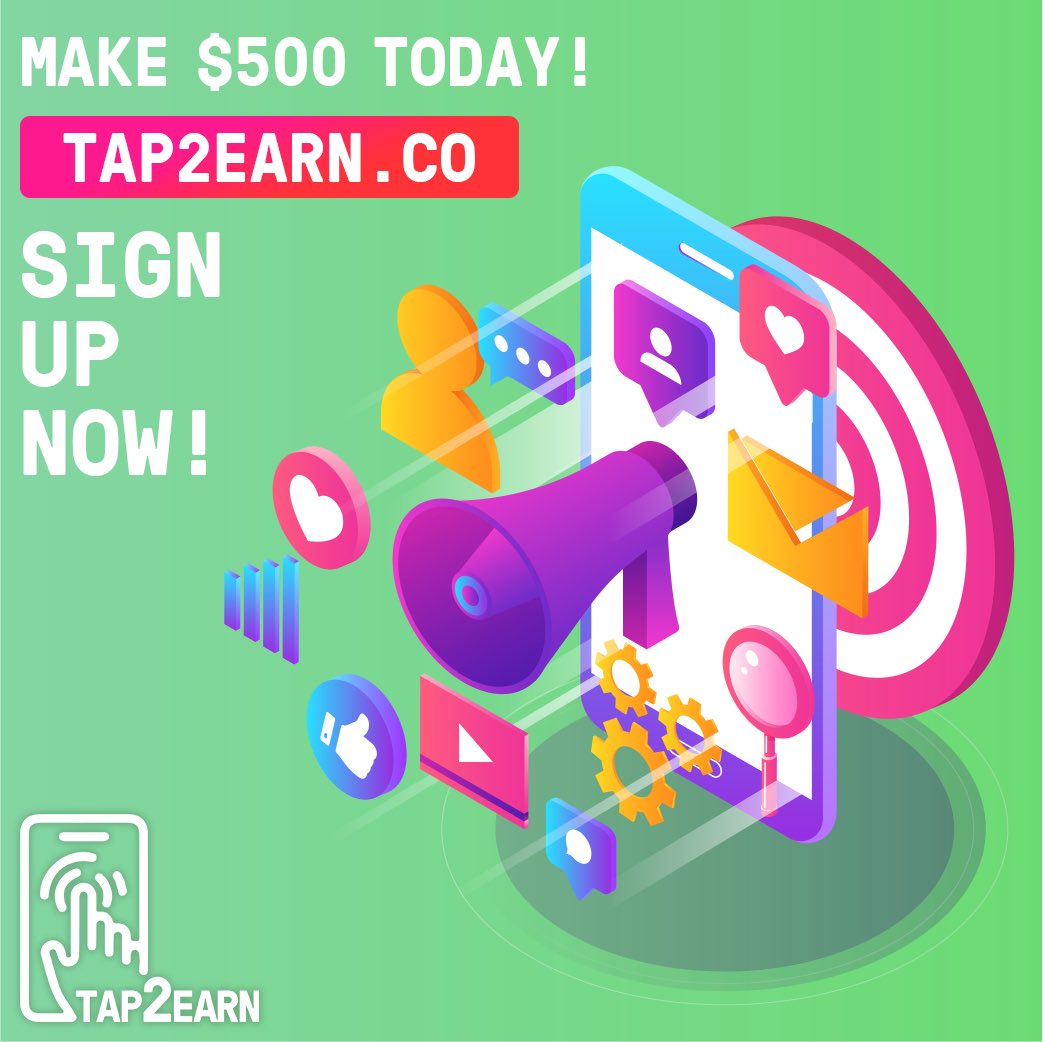 _HopOffMyTweet's tweet image. I'm inviting you to join Tap 2 Earn, a site that lets you earn money with social media. I just earned $2,886.00 and you can too! Sign up today for a $25 bonus! share.tap2earn.co/Summer241