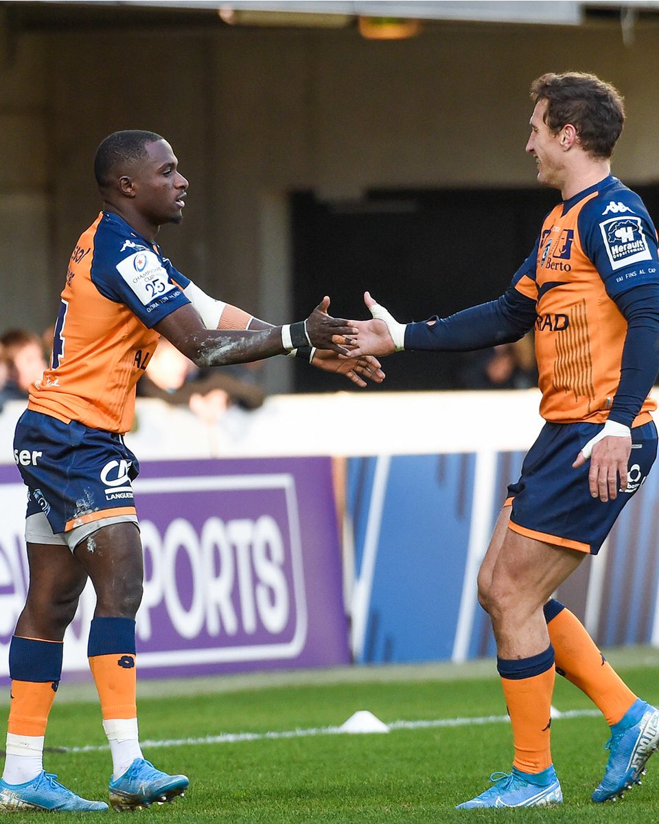 NgandebeGabriel's tweet photo. Merci à tout nos supporters 🔵⚪ qui nous ont suivi durant cette aventure européenne 🔷🔶 #TEAMMHR #ChampionsCup #MHRvCON https://t.co/UAANHyDkYT