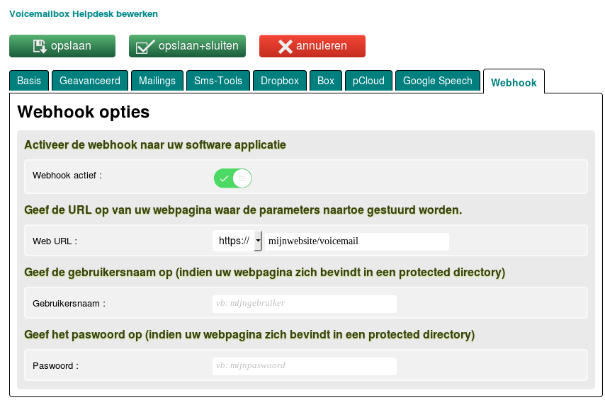Release v6.45: voicemail-to-email webhook + Function Indicators update + Distinctive Ringtone voor ACD-filters + DISA no-password. #voip #cloud #telefooncentrale