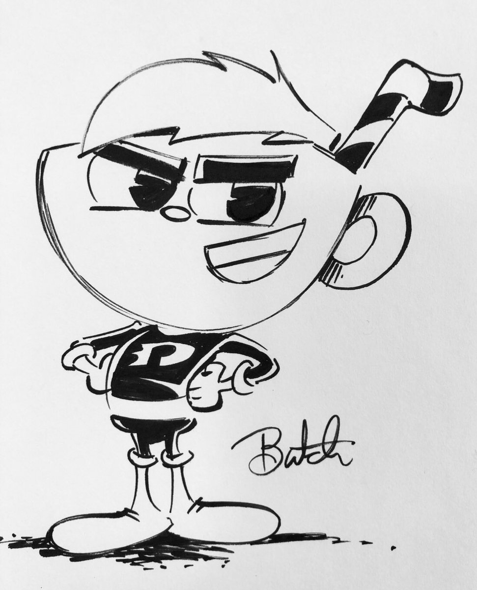 Butch Hartman on X: When Cuphead met Bendy #butchhartmandraws