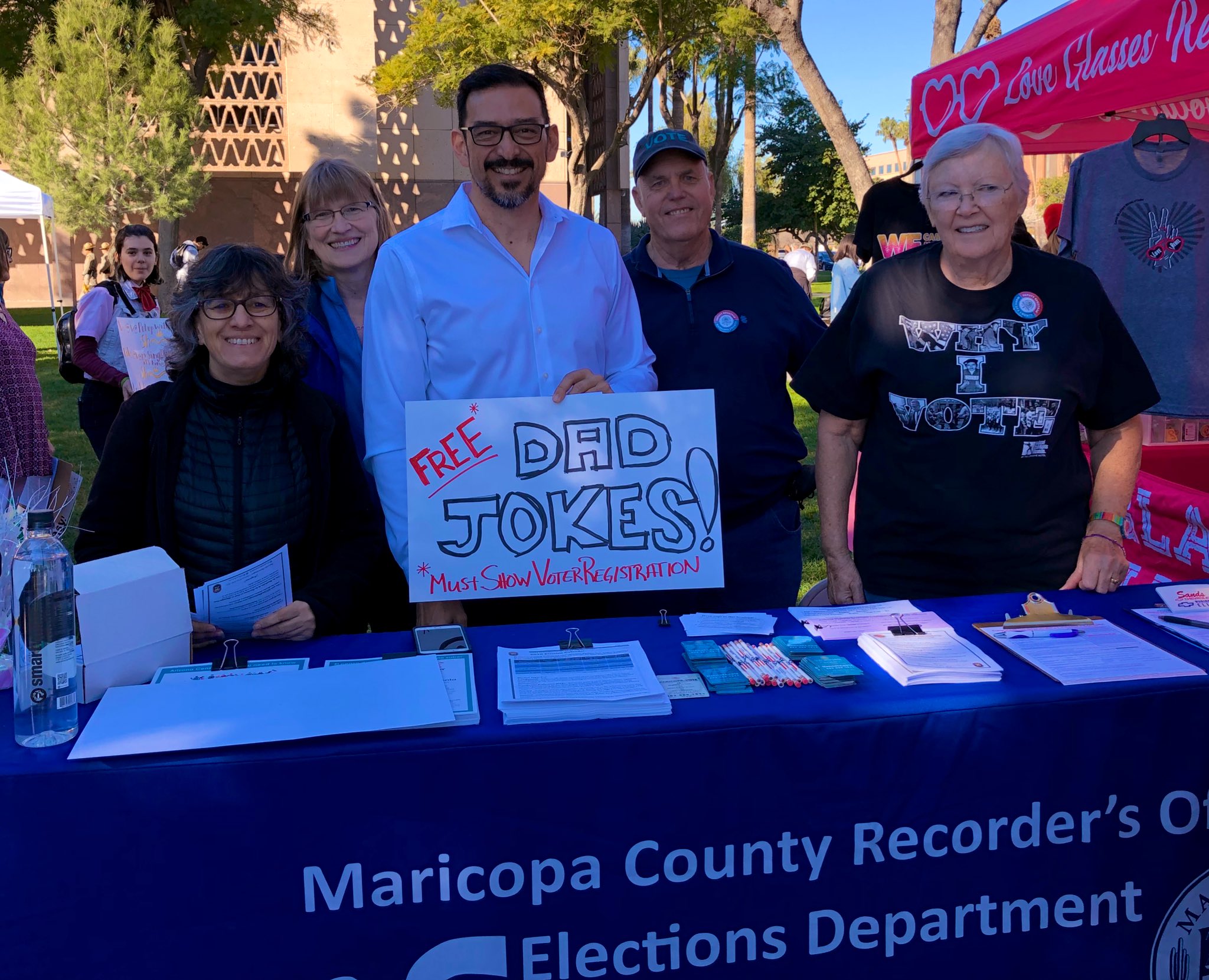 Maricopa County Recorder's Office on Twitter "I brought jokes! Stop by