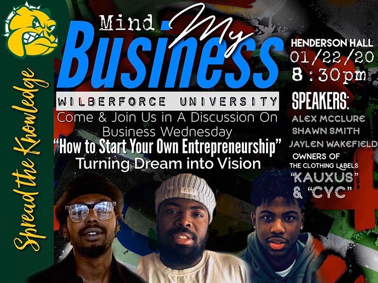 __100jay's tweet photo. WEDNESDAY!!! @MacShawn21 @TheRealGeno_ #KAUXUS #CYC #Entrepreneurship https://t.co/ob7nGhYOSD