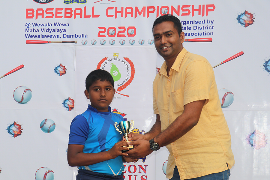 slabsa1's tweet photo. The Sri Lanka Baseball Association along with the Matale District Baseball Association conducted its first District Baseball tournament in Dambulla on the 18th and 19th of January 2020.

Wewala Wewa M.V. won the inaugural tournament, defeating Galewela C.C. 19-1 in the final. https://t.co/0BiuAlo3L3