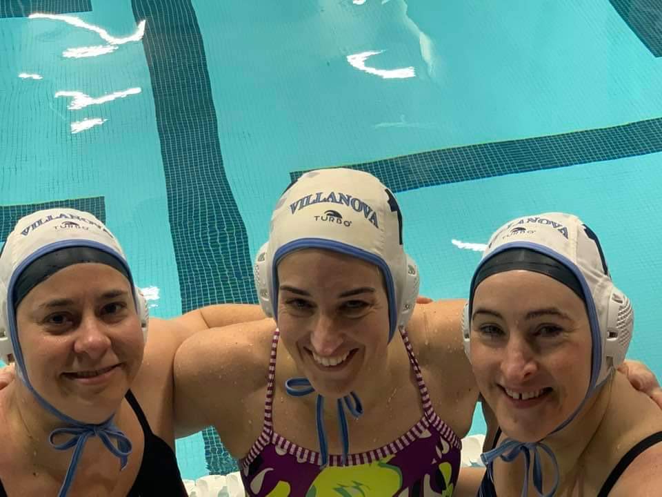 Renegade Joie Marhefka at Villanova's 1st Water Polo Reunion