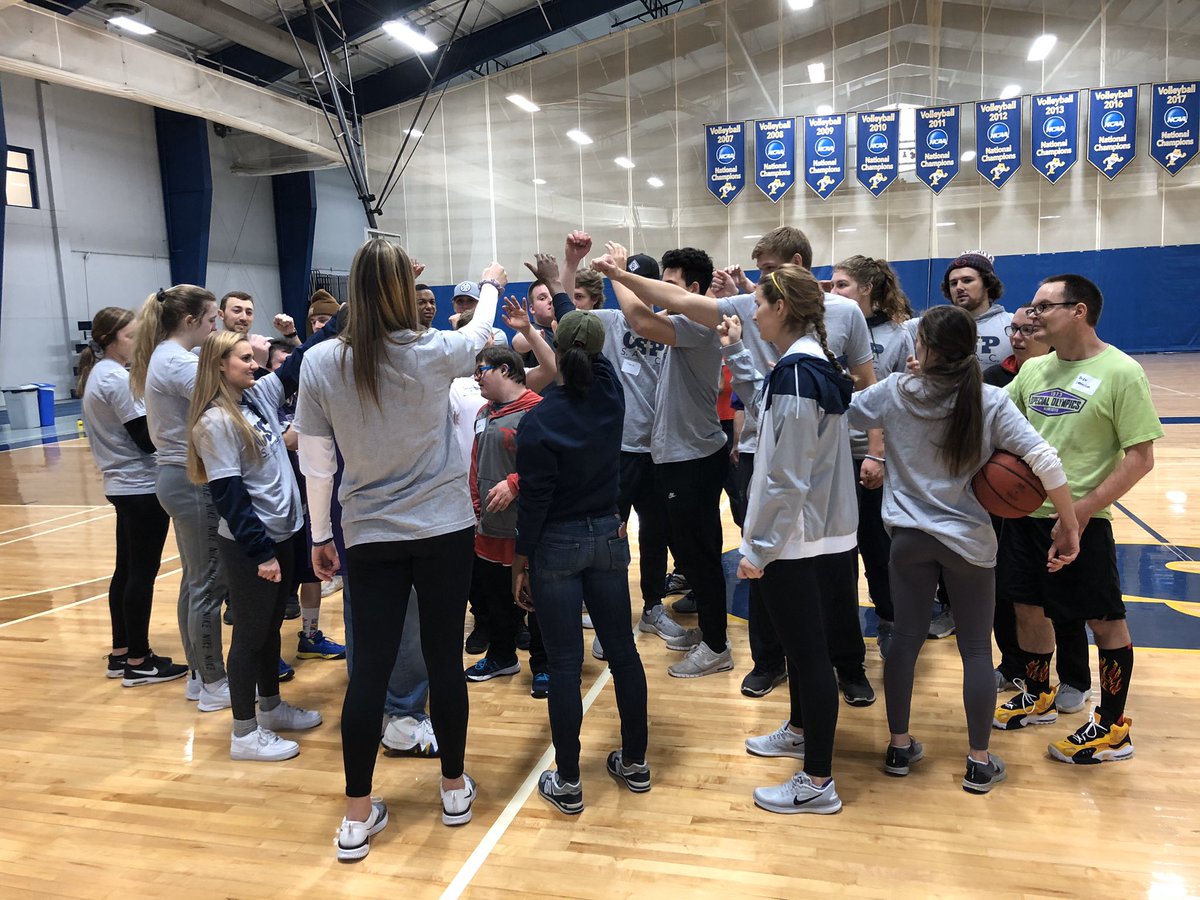 No better way to spend a Sunday than to spend it with these amazing humans!! Such a fun morning filled with kickball, basketball, and pizza. Thank you to everyone who came out and made this event happen. #NSICSAACCUP #BeGolden #GoBears #SpecialOlympics