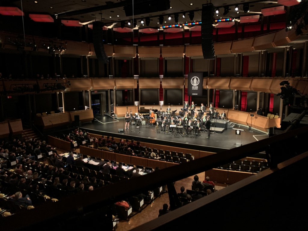 And they were AMAZING!  Wow! Now we wait for the rest to perform and the judges...can’t believe that they won’t air the finals... #meangreenproud of <a href="/UNTOneOClock/">One O'Clock Lab Band®️</a>! 💚💚💚<a href="/UNT_DSA/">UNT Student Affairs</a> <a href="/UNTPrez/">Harrison Keller, Ph.D.</a>