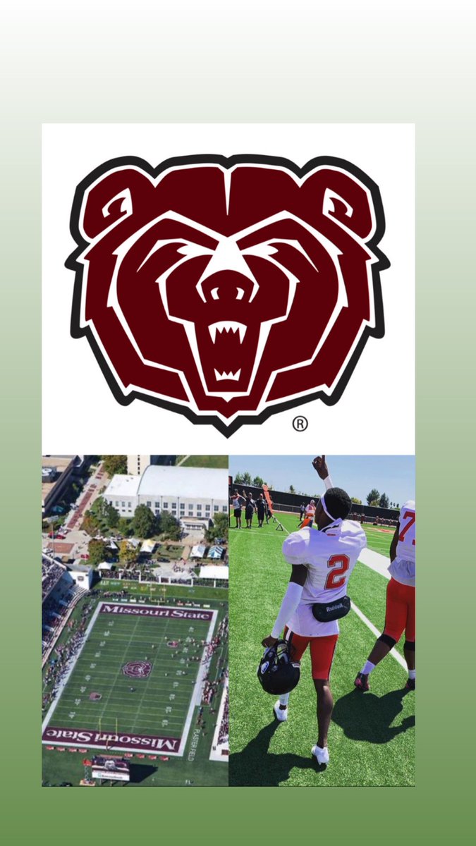 Bbrock2_'s tweet photo. Blessed to receive a D1 Offer from Missouri State. GO BEARS ๐ป ๐๐พ https://t.co/sf3qJgvhYG