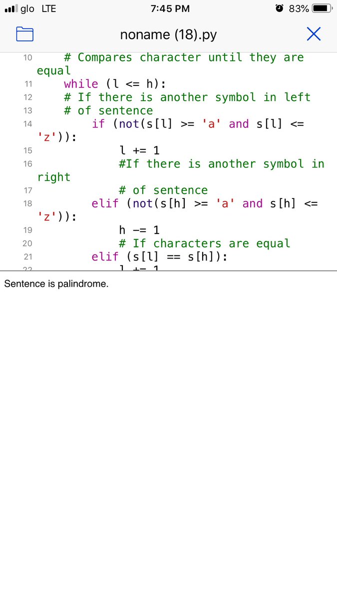 Ajayi__Tomisin's tweet photo. @EliteDevsClub #EDCWeekendAlgorithmChallenge #EDC #Algorithms #DataStructure #python... solution to Question one https://t.co/9BIHJWZTOV
