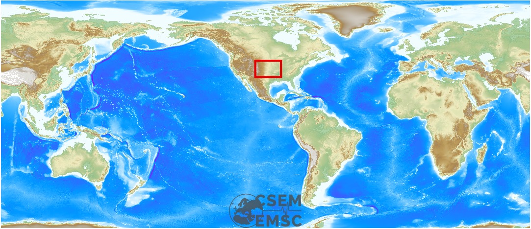 LastQuake's tweet image. #Earthquake (#sismo) possibly felt 2 min ago in #Kansas #United States. Felt it? See emsc-csem.org
