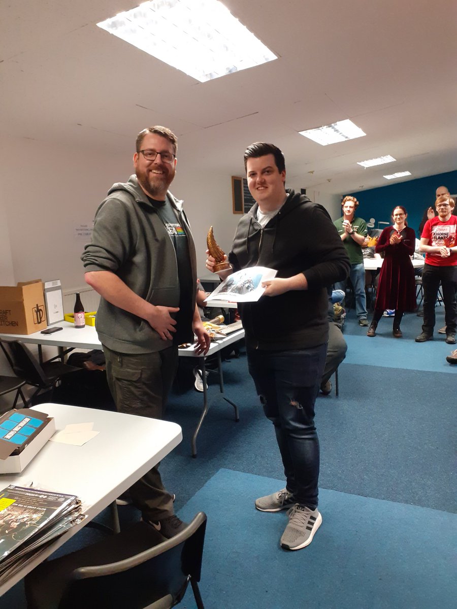 _wee_men's tweet photo. Winner of Tempest: Nathan Watson @Nate_Watson89 (Ogor Mawtribes). And runner up JP Ganis @jpganis (Disciples of Tzeentch). Also Best Destruction and Chaos. #Tempest2020 https://t.co/AOihZMfmzS