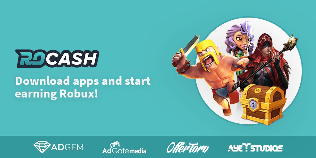 Rocash Com On Twitter Earn Free Robux By Downloading Apps And Playing Games From Our Trusted Providers Start Earning Free Robux Today On Https T Co Zbu3rvys9e Https T Co Ffrnpjjgzk - earn robux todya