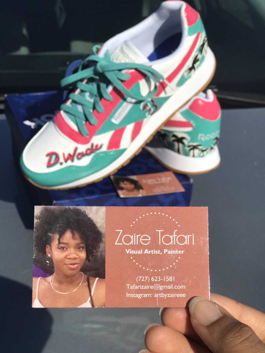 ZaireAmhara's tweet photo. Custom hand painted shoes 🎨. Check out my website for more of my work . 
https://t.co/kx2pSMcj5l
IG: @artbyzaireee @zaireee 
Facebook: Creations By Z 
#art #customshoes #artist #miamivice #dwaynewayde #3 #miami #rebok #customreboks https://t.co/0V3PSkUXim