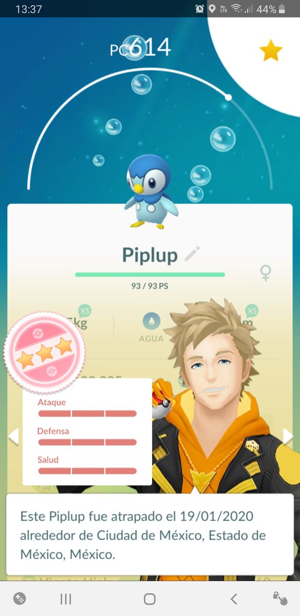 evelynchaav's tweet image. Creo que voy a llorar. @PokemonGoApp #comunitydaypokemongo #Pokemon #pokemongo #PiplupCommunityDay