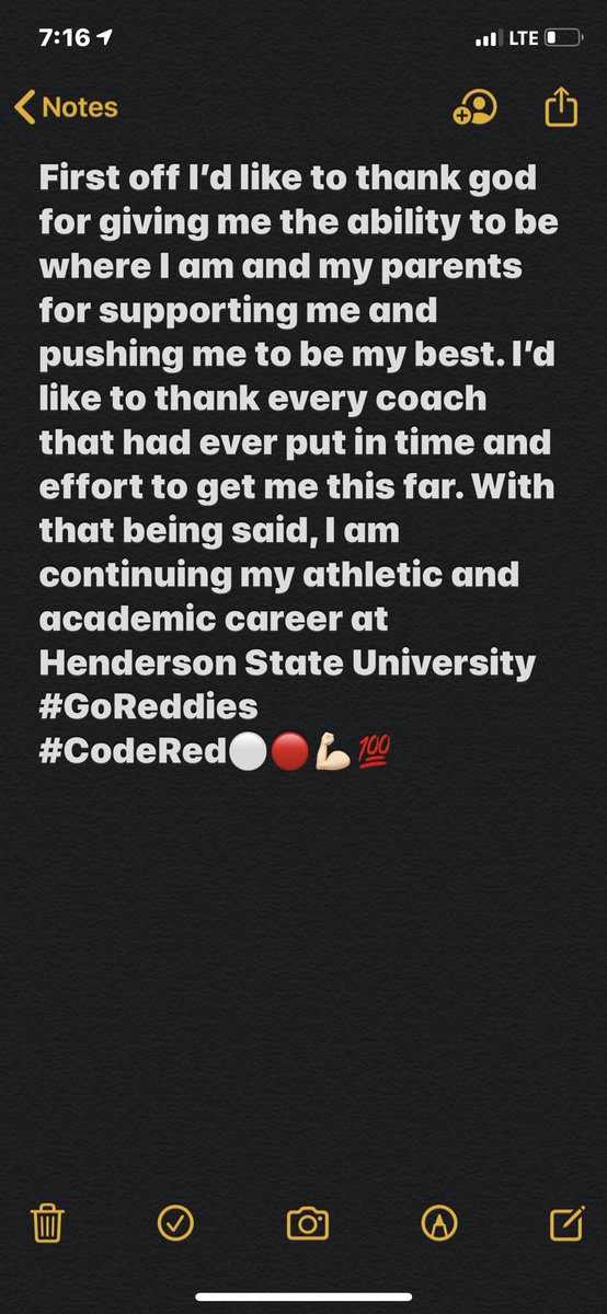 LisembyRoss's tweet photo. I’m excited to announce that I have committed to play football for Henderson State University #GoReddies #CodeRed 🔴⚪️💪🏻💯@ReddiesCoachMax @QtoBrown @ReddieFB https://t.co/FMHbny8PAd