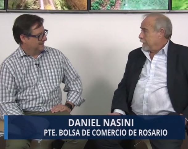 Conversamos con el Presidente de la Bolsa de Comercio de Rosario, Daniel Nasini. Una charla exclusiva sobre la actualidad del mercado de granos. carlosetchepare @nasinidaniel #CanalRuralNoticias elrural.com/canal-rural/no…