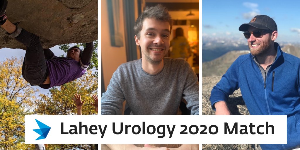 The #AUAmatch #UroMatch results are here and we can't stop grinning over here. 😁

Welcoming these superstars into the Lahey Family:

☑️ Aaron Perecman from <a href="/QuinnipiacU/">Quinnipiac University</a> 
☑️ Adam Wiggins from <a href="/RushMedical/">Rush University System for Health</a> <a href="/RushUrology/">Rush Urology</a> 
☑️ Jonathan Xu from @ColumbiaUro <a href="/ColumbiaPS/">Columbia Vagelos College of Physicians & Surgeons</a>